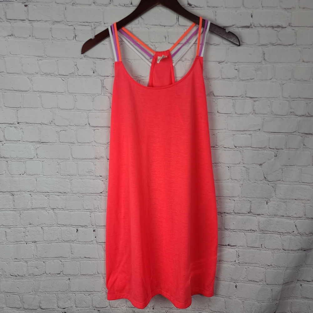 OP  Womens Cover-Up. Sz M 7-9  Tangi Coral.